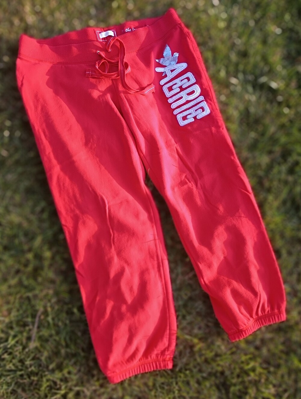 aerie Girly Crop Joggers